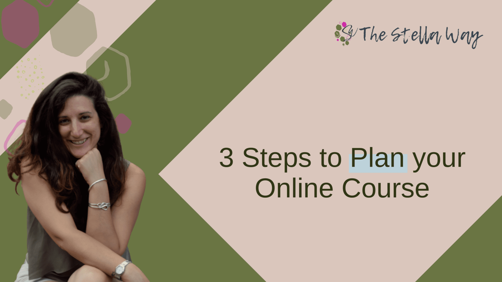 3 Steps to Plan your Online Course